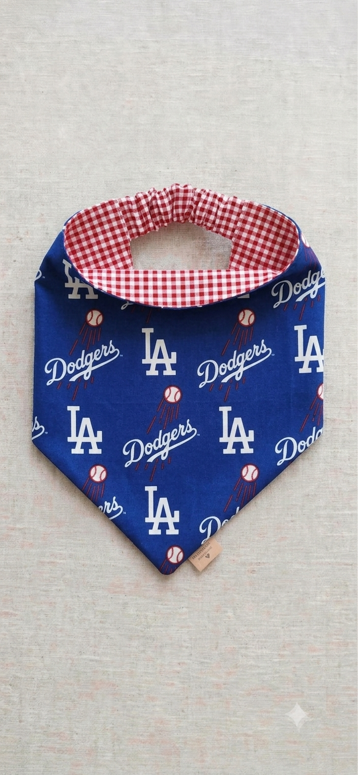 The "Bleed Dodgers Blue" Pet Bandana